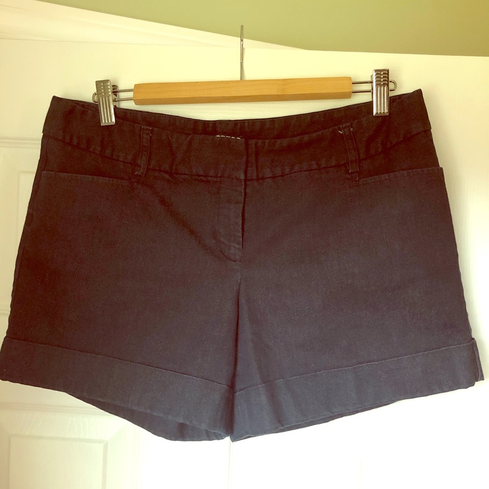 Mid-rise Denim Shorts